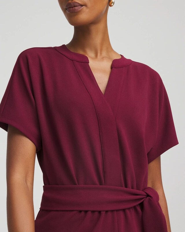 Belted Dolman-Sleeve Jumpsuit - image 4